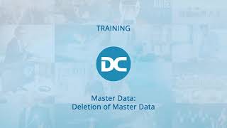 The Deletion of Master Data  Business Central Training Centre [upl. by Gower]