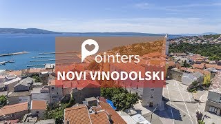 Novi Vinodolski — Croatia  Pointers Travel DMC  DRONE FOOTAGE [upl. by Eulalie]