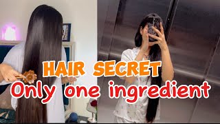 Hair growth secret 1 ingredient for u haircare [upl. by Hayse]