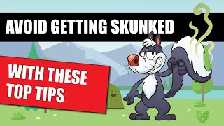 SKUNK SPRAY  How To Avoid It By Knowing The WARNING SIGNS Survival Shorts [upl. by Jameson707]