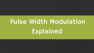 What is Pulse Width Modulation How to generate PWM signal  Pulse Width Modulation Explained [upl. by Earle817]