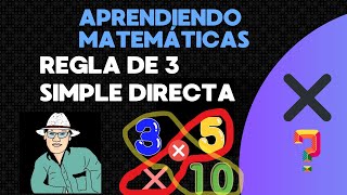 Regla de 3 simple directa ✖️😱 [upl. by Corny]