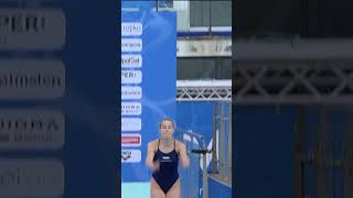 Michelle HEIMBERG 🤩 Round 5 🤩 Womens 3m Springboard 🤩 Rome 2022 [upl. by Nonnahsed]