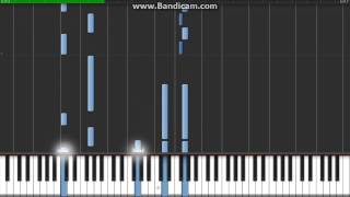 Paper Mario Dry Dry Desert Piano Tutorial Synthesia [upl. by Etnad]