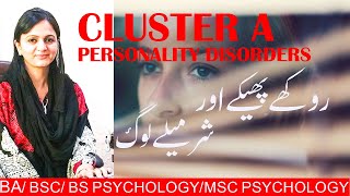 Cluster A Personality Disorders Urdu Hindi wellnessbyfarah [upl. by Perrin863]