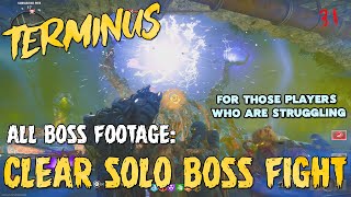 Clearest SOLO BOSS FIGHT GUIDE Terminus WHOLE 10 MINUTE FOOTAGE AND TIPS [upl. by Remle]