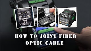 Master Fiber Optic Cable Joint amp Splicing MachineThe Secrets of Fiber Optic Cable Splicing Revealed [upl. by Anabella]