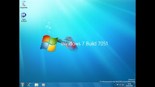 Taking a look Windows 7 Build 7051 [upl. by Imef]