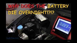 Diagnosing Battery Draw Battery Goes Dead Overnight [upl. by Naasar]