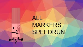 FIND THE MARKERS   almost  ALL MARKER SPEEDRUN desc for markers i didnt do [upl. by Atoked]