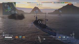 World of Warships LegendsDomination  Solomon Island DuguayTrouin PvE wowslegends gaming [upl. by Lock]