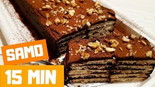 Cokoladna torta sa keksom  Vlog Milica Mihailovic [upl. by Hobbs147]