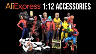 Ep571 AliExpress 112 Action Figure ACCESSORIES REVIEW [upl. by Anaidni]