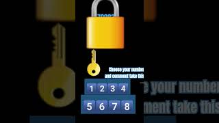 Open the lockup comment the lockup number challenge games automobile [upl. by Eentruok]