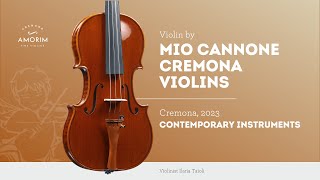 Violin by Mio Cannone Cremona Violins Cremona 2024 [upl. by Lisab102]