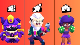 Melhores Brawlers para os novos Modificadores da Ranqueada do Brawl Stars [upl. by Mazonson]