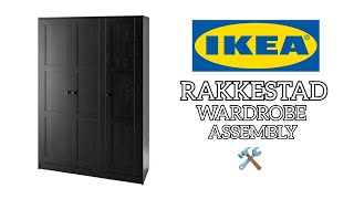 IKEA RAKKESTAD Wardrobe Assembly [upl. by Anieral]