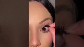 Magnetic lashes tutorial shareJust 3 seconds Saved too much timelashextensions magneticlashes [upl. by Nissa]