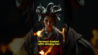 The Head of Medusa Perseus Deadly Trophy shorts history medusa perseo viralvideo [upl. by Pernell]