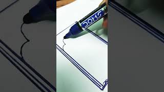 Jainamaz drawing video Easy Muslim prayer mat drawing video islamicart islamicvideo artist art [upl. by Ellesig296]