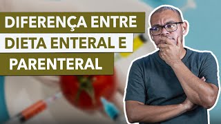 DIETA ENTERAL por via VENOSA NÃO cometa esse ERRO [upl. by Atinor]