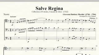 Salve Regina  Giovanni Battista Martini for Trombone Trio [upl. by Bal]