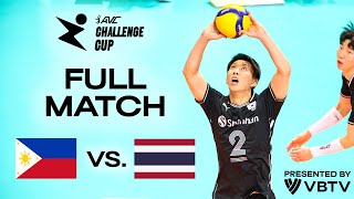 🇵🇭 PHI vs 🇹🇭 THA  AVC Challenge Cup 2024  Playoffs  presented by VBTV [upl. by Anoj]