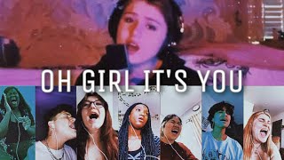 As The World Caves In  ALL TIKTOK DUETS COMPILATION  Oh Girl Its You Challenge [upl. by Lynde]