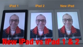 New Apple iPad vs iPad 2 vs iPad 1 Comparison [upl. by Lathan220]