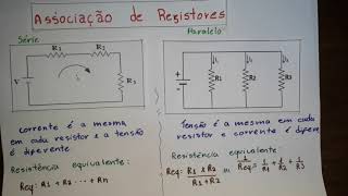 5 Associação de Resistores Série Paralelo e Mista [upl. by Anidem]