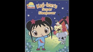 Ni Hao Kai Lans  Super Sleepover  Learning To Read With Braya  Book Read Aloud [upl. by Asante]