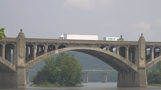 Weight limit posted on ColumbiaWrightsville bridge due to concerns of deterioration [upl. by Adlitam333]