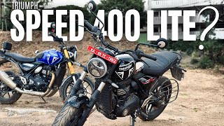 Triumph Speed 400 T4 or quotSpeed 400 Litequot Detailed Review and Comparison 🧐 [upl. by Dre]