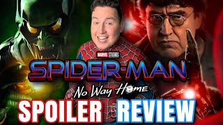 SpiderMan No Way Home SPOILER REVIEW Easter Eggs amp Post Credits Explained [upl. by Darby861]