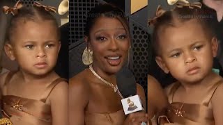 Victoria Monet Reacts To Daughters Angry Face Meme [upl. by Iloj]