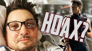 Was The Jeremy Renner Accident A Hoax [upl. by Ylellan461]