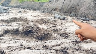 NGeri detik² Banjir Lahar dingin Semeru ngamuk bikin warga Penambang Panik [upl. by Hyacintha]