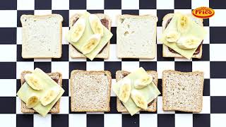 Recipe for Kids 5 Frico Chess Sandwiches [upl. by Aiciruam]