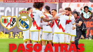 RAYO 1 REAL MADRID 1 RESULTADO JUSTO DESPUÉS DE HABER JUGADO SOLO 25 MINUTOS [upl. by Olyhs]