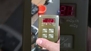 Radiacode 102 sensitivity Vs Geiger counter [upl. by Adlay277]