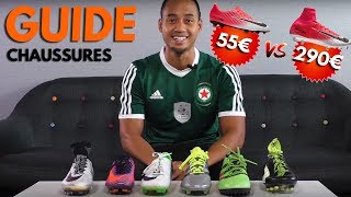 Quelles sont les différences entre des chaussures de foot à 50€ et 300€ [upl. by Sedecram246]