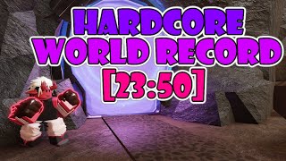 2350 HARDCORE SPEEDRUN WORLD RECORD  Tower Defense Simulator [upl. by Call]