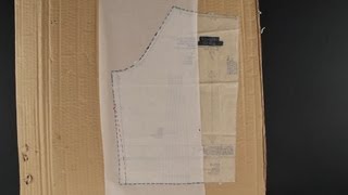 How To Decrease The Waist In A Commercial Pattern [upl. by Quentin]