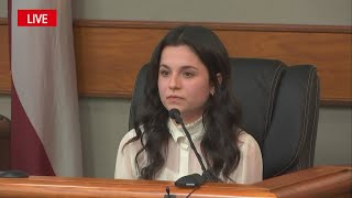 Roommate of Laken Riley testifies as second witness in Jose Ibarra murder trial [upl. by Ettolrahs]