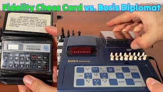 Fidelity Chess Card vs Boris Diplomat Chess Computer 👑 Gadgetify [upl. by Pennebaker]