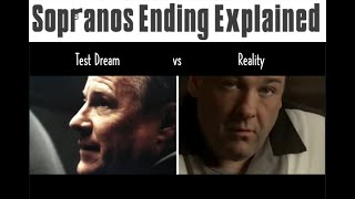 Sopranos Ending Explained  Dream and Reality synchronized [upl. by Alikee]