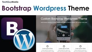 Wordpress Theme With Bootstrap 1  Intro and HTML [upl. by Sida]