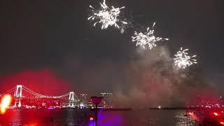 Scene from Toyosu’s Star Island 2019 fireworks Part 2 of 4 RAW VIDEO [upl. by Nioe]