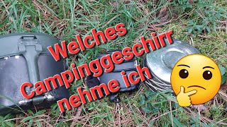 Welches CampinggeschirrFeldgeschirr sollte ich nehmen und warum [upl. by Dlorrej754]