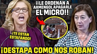 ARMENGOL le APAGA el MICRO a esta DIPUTADA DESCONOCIDA ¡¡CUANDO CONTABA CÓMO NO ESTÁN ROBANDO [upl. by Averyl]